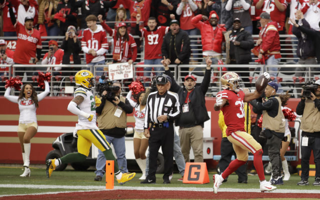 Mostert Runs Wild in First Half; 49ers Beat Packers 37-20, Advance to Super Bowl LIV