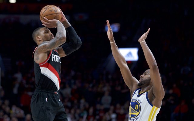 Damian Lillard Explodes for Career High 61 Points, Blazers Beat the Warriors 129-124 in OT