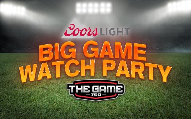 BIG GAME WATCH PARTY with 750 The GAME at the Bloodworks Live Studio!