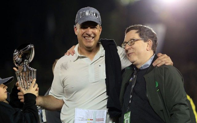 CANZANO: Oregon Ducks coach Mario Cristobal joins the BFT after Rose Bowl win