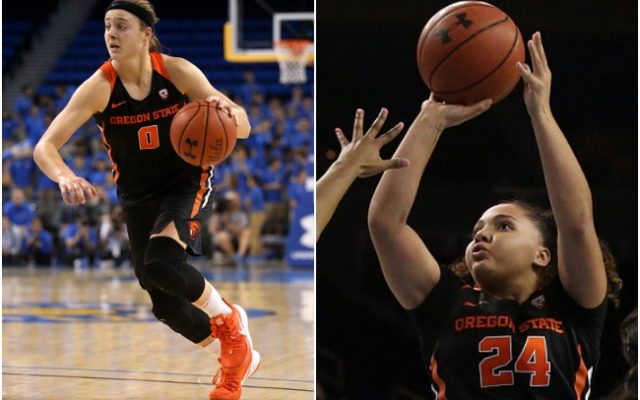 Oregon State Women’s Hoops: Pivec, Slocum Selected as All-American Finalists