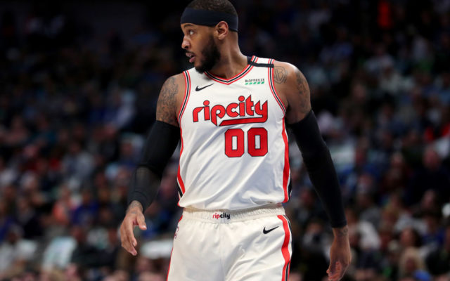 REPORT: Carmelo Anthony to re-sign with Trail Blazers
