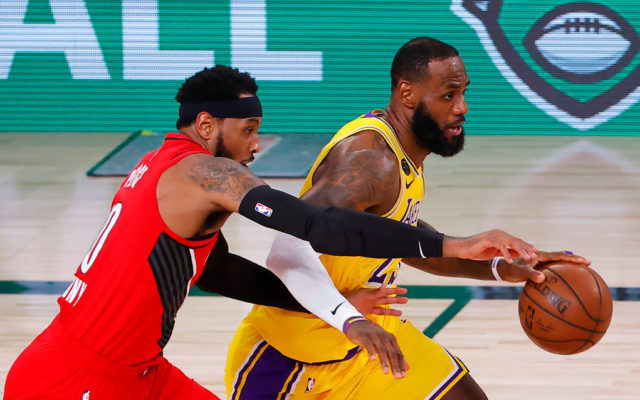LA Lakers Hammer Trail Blazers in Game Two, 111-88, Series Tied 1-1