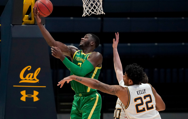 Oregon Ducks Men Complete Wire-to-Wire Victory over Cal Golden Bears