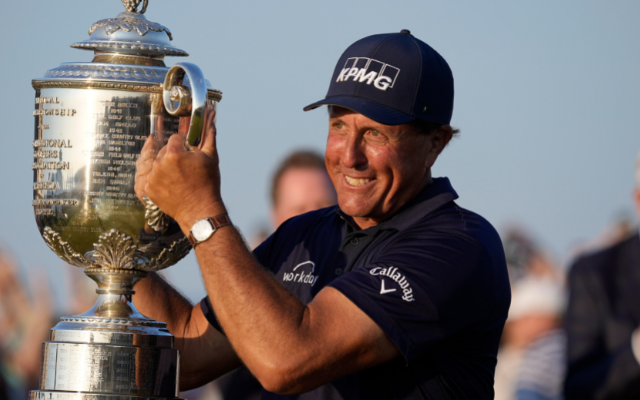 Phil Mickelson Captures the 103rd PGA Championship Becoming the Oldest Major Winner Ever