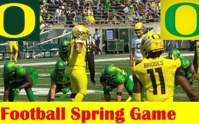 Watch: Highlights from Oregon Ducks Spring Game