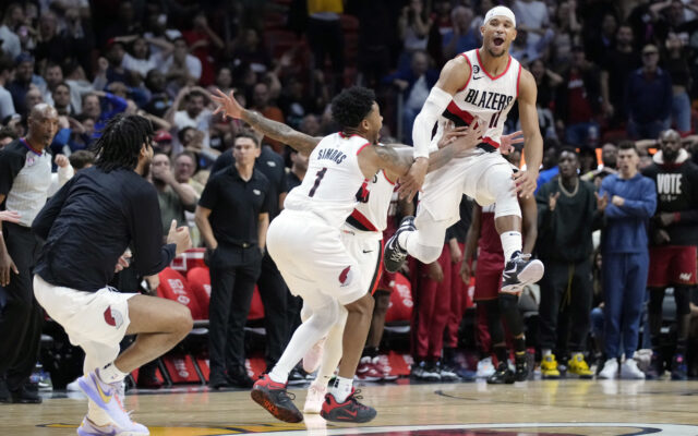 Trail Blazers rally, give Heat a “Hart” attack
