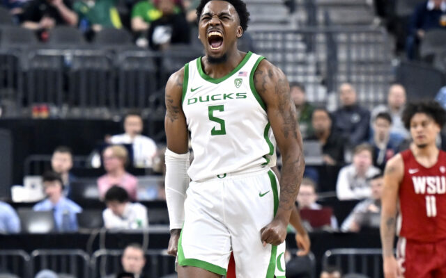 Oregon holds off Washington State 75-70 to advance to semifinals of Pac-12 Tournament