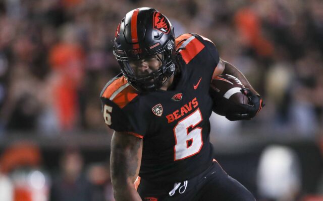 Oregon State RB Damien Martinez Selected To Earl Campbell Tyler Rose Award Watch List