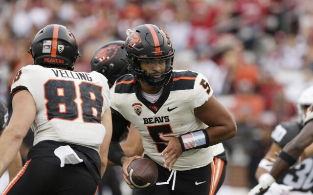 Oregon State Gets A 7:00 p.m. Kickoff At California In Week 6 On Pac-12 Network