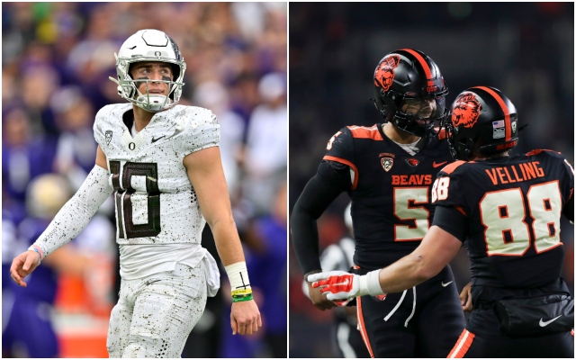 Oregon Drops One Spot To No. 9, Oregon State Rises To No. 12 In Latest AP Top-25