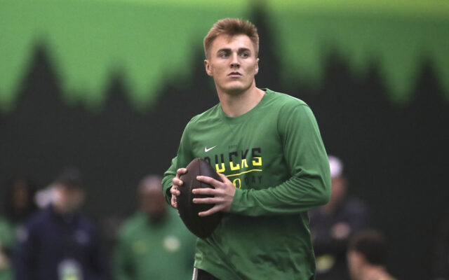 Reaction To Bo Nix At Oregon’s Pro Day In Eugene