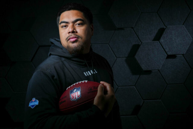 Taliese Fuaga Selected By New Orleans Saints No. 14 Overall In NFL Draft