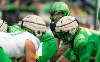 The Oregon Ducks Showed In The Spring Game That Their Quarterback Room Is Elite